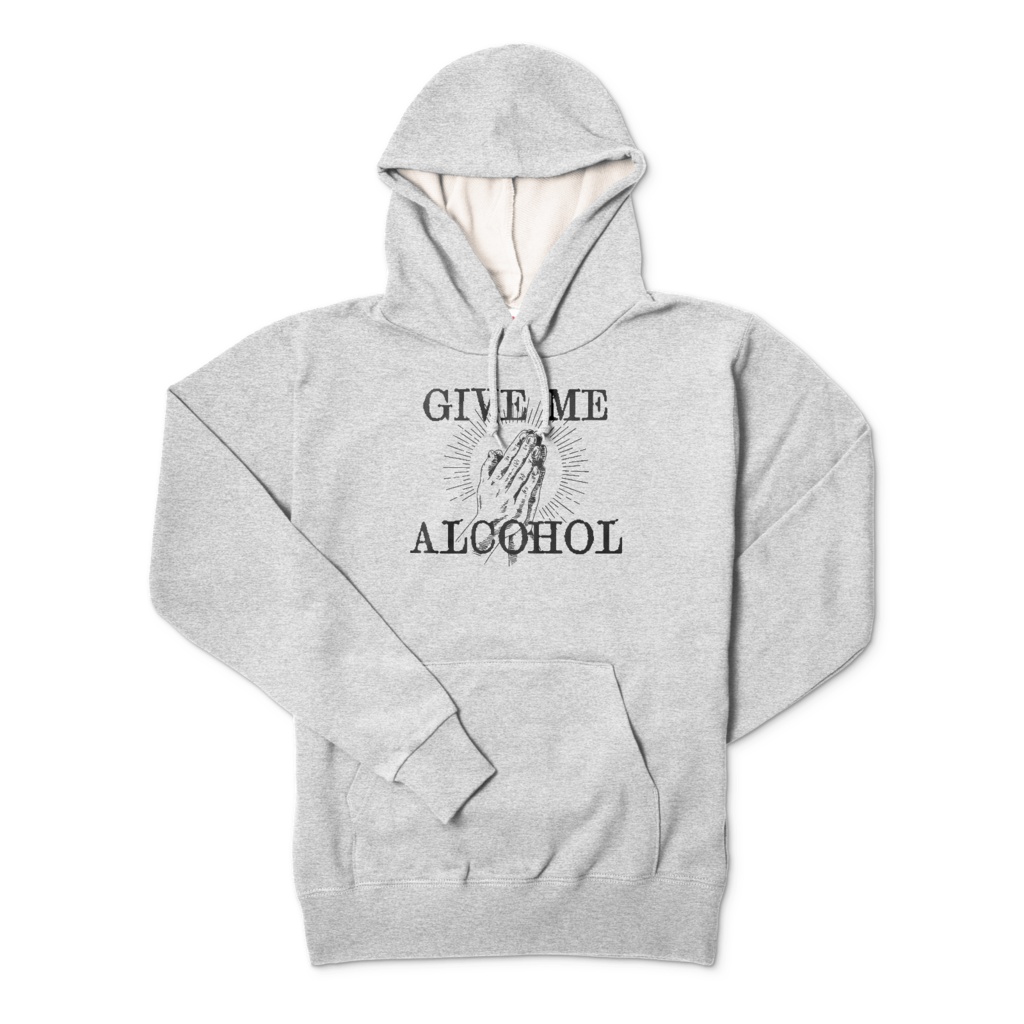 GIVE ME ALCOHL! パーカー