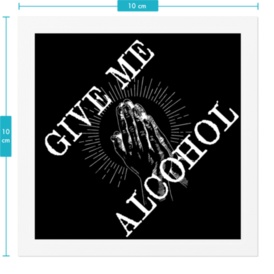 酒乞いステッカー