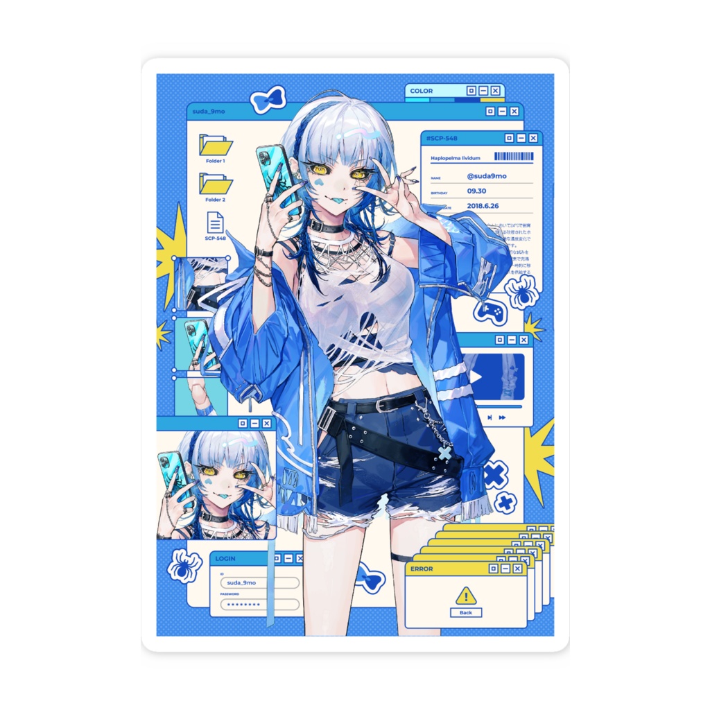 Sticker⟡Y2K Visual