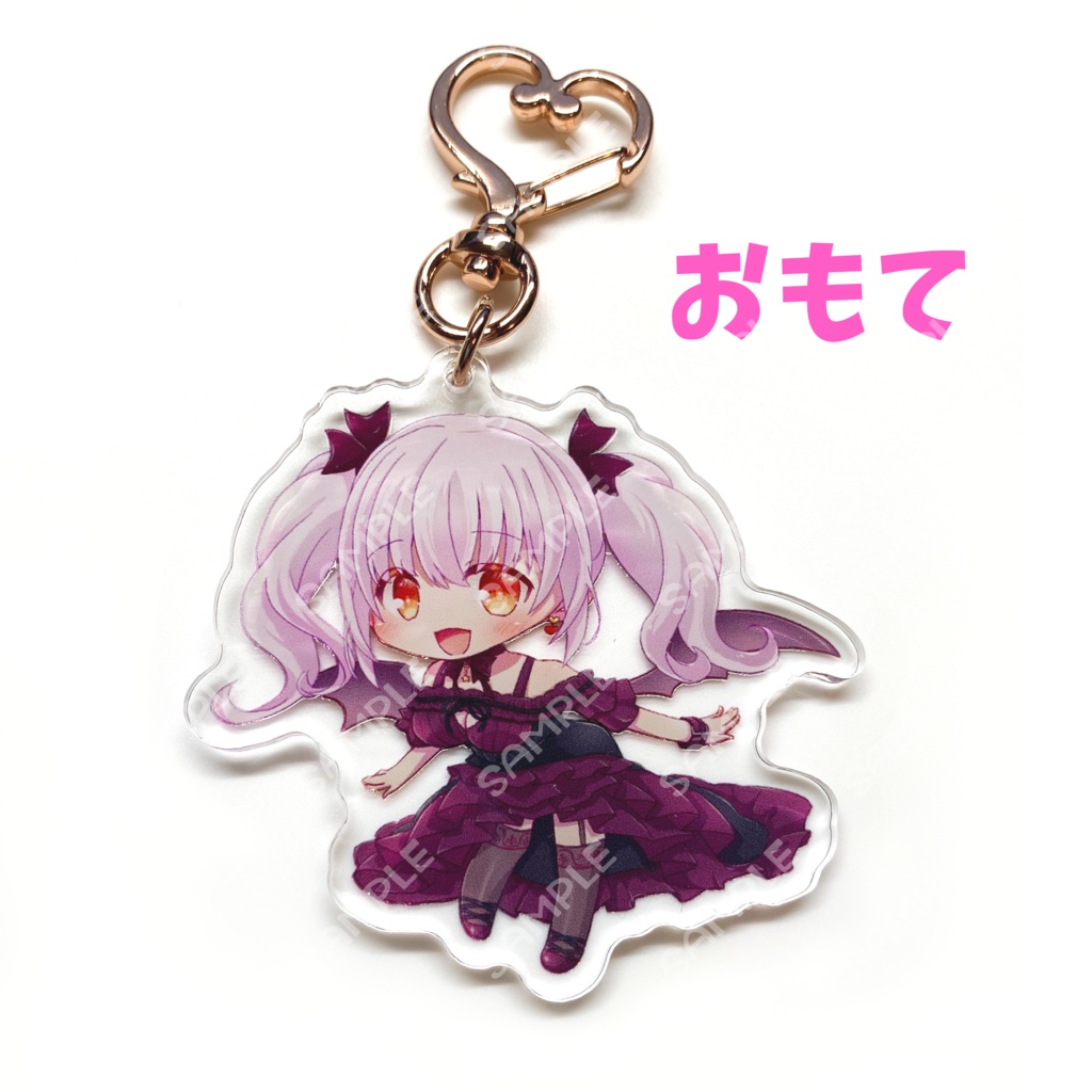 両面 アクリルキーホルダー01 [レイラ・マグノリア]