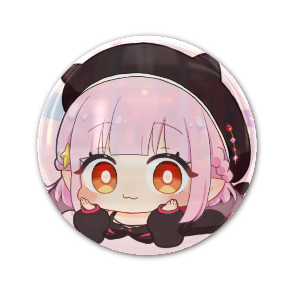 ミニレイラ缶バッジ/ショートA［レイラ・マグノリア］