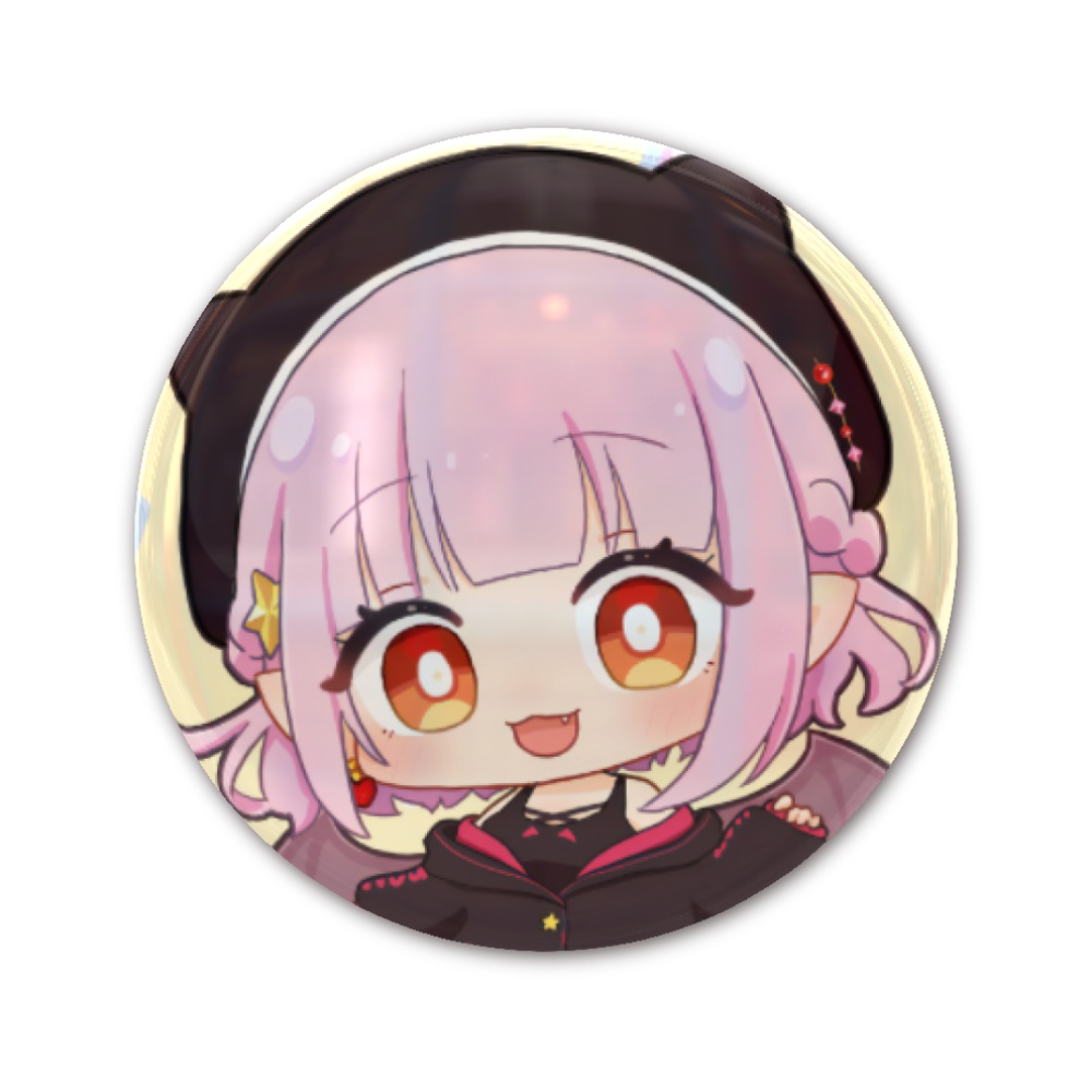 ミニレイラ缶バッジ/ショートB［レイラ・マグノリア］