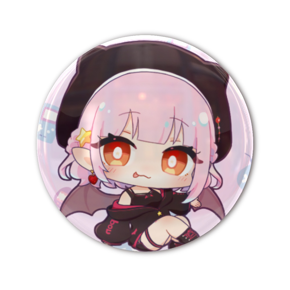 ミニレイラ缶バッジ/ショートC［レイラ・マグノリア］
