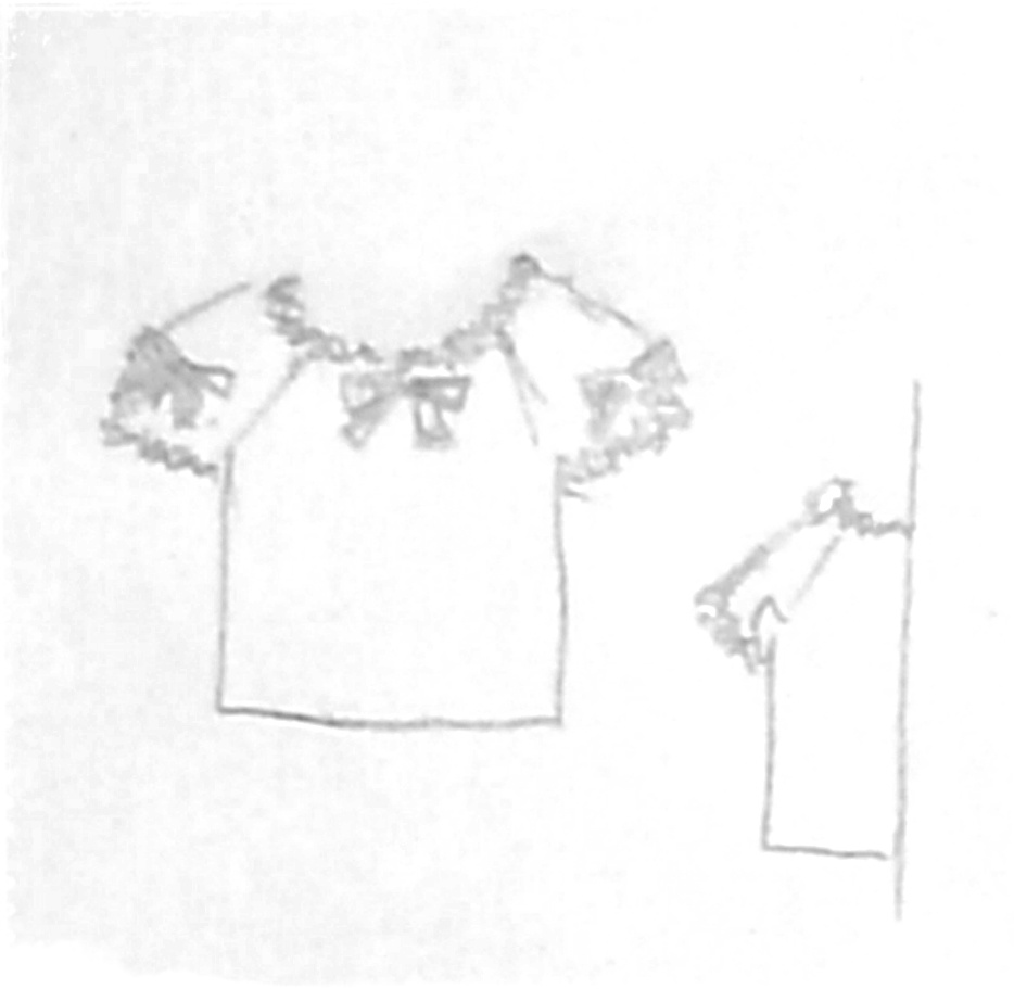 MDDサイズ スモックブラウス