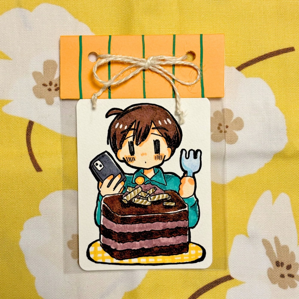 原画｜チョコレートケーキ