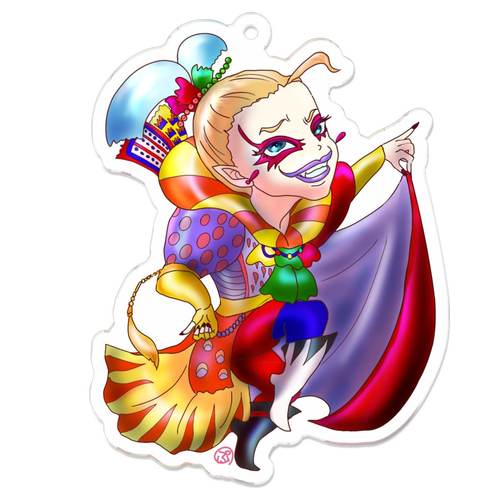 ケフカ様 アクリルキーホルダー