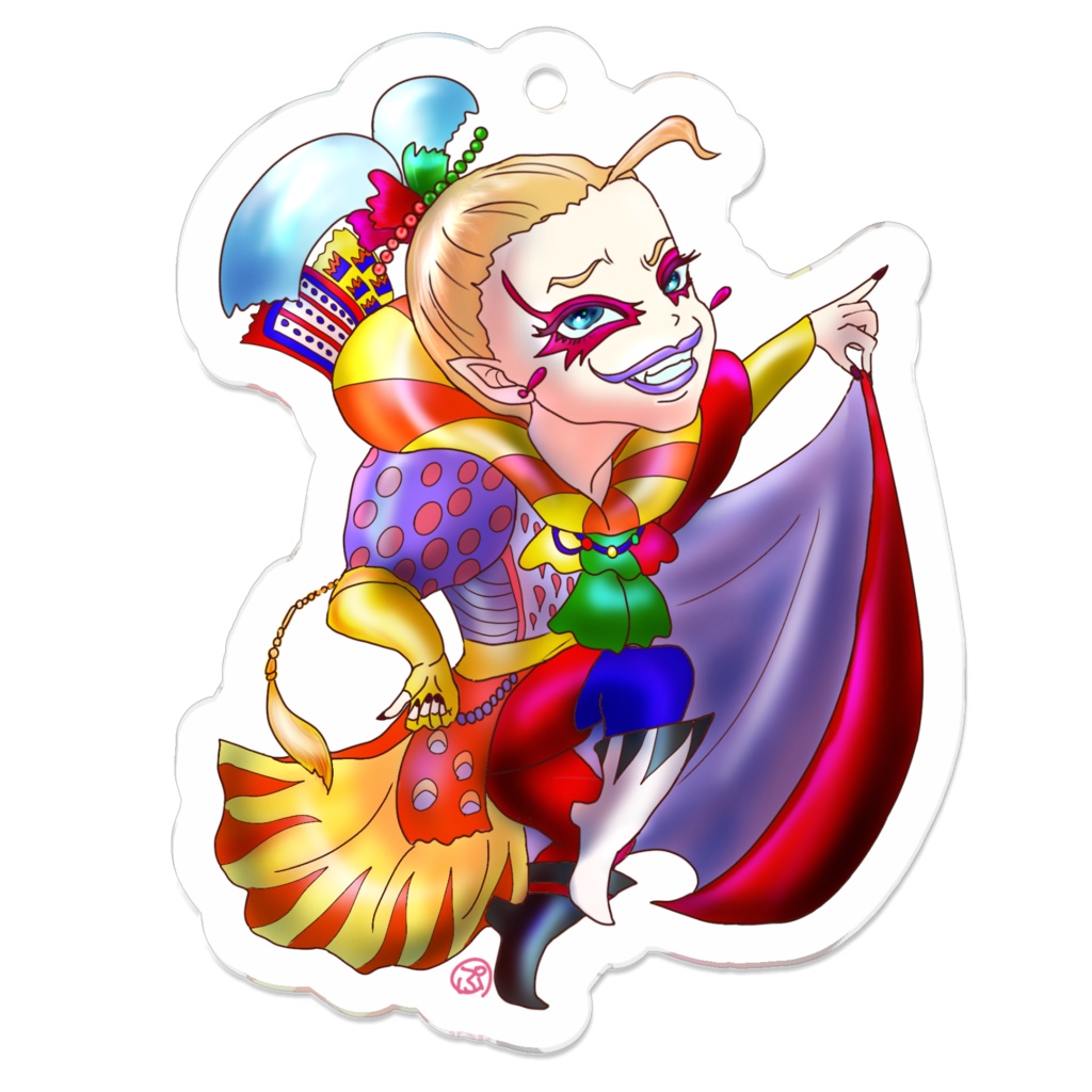 ケフカ様 アクリルキーホルダー