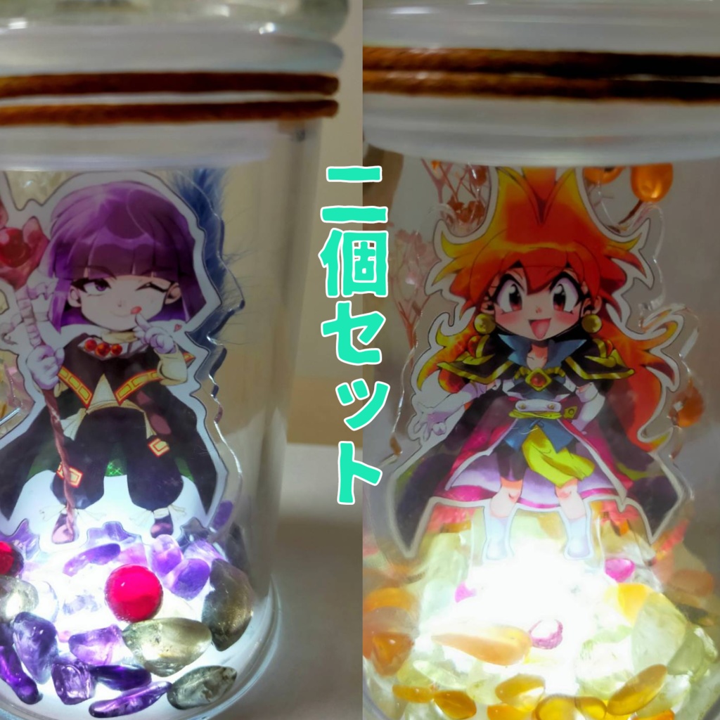 天然石ボトリウム ゼロス&リナ