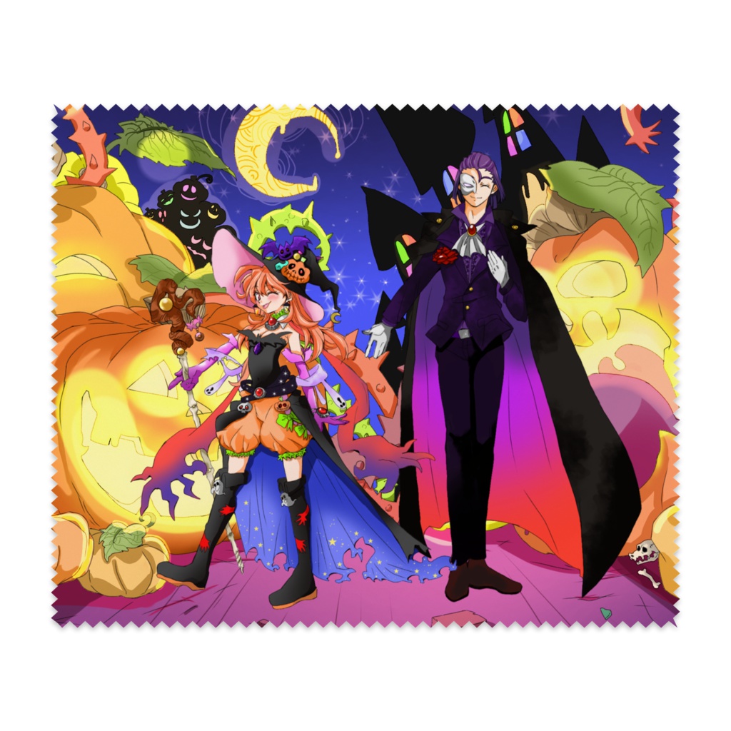 ハロウィン　眼鏡ふき