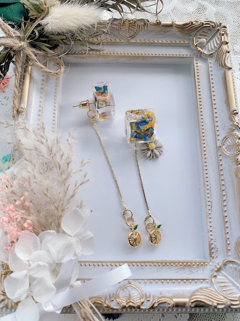 何かイメージしたピアス⑮