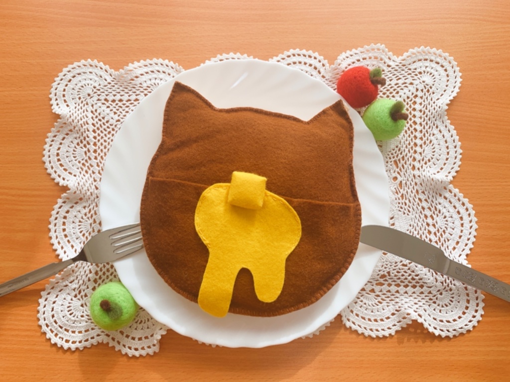 ねこちゃんホットケーキのおふとん