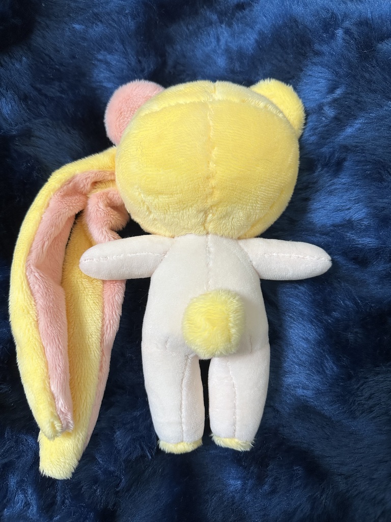 【20cm】自作ぬいぐるみ ピンクグレープフルーツくま