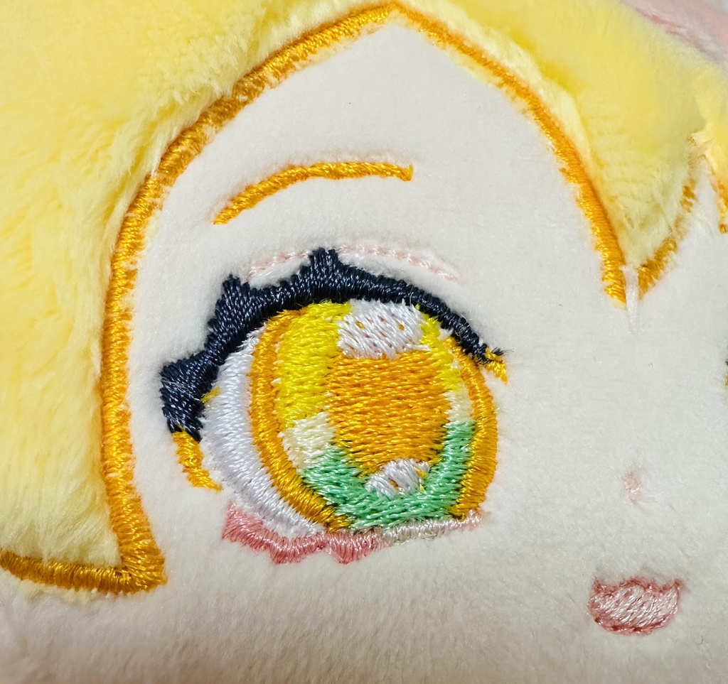 【20cm】自作ぬいぐるみ ピンクグレープフルーツくま