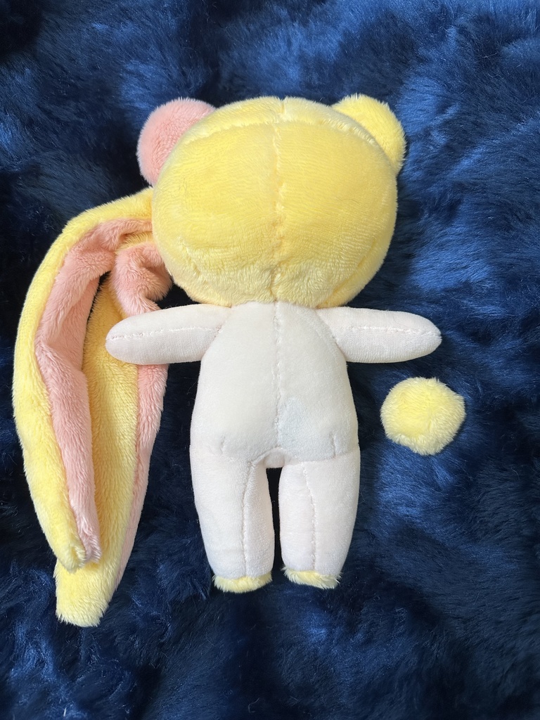 【20cm】自作ぬいぐるみ ピンクグレープフルーツくま