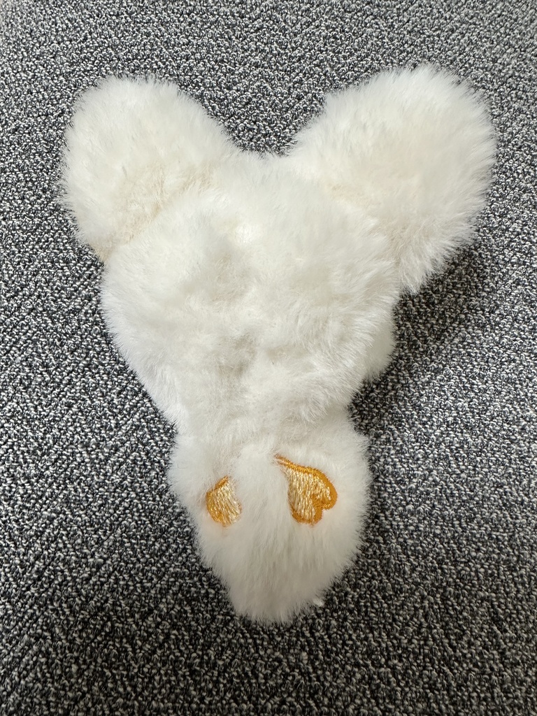 【10cm】自作ぬいぐるみ ちび猫妖精 レモンオレンジ