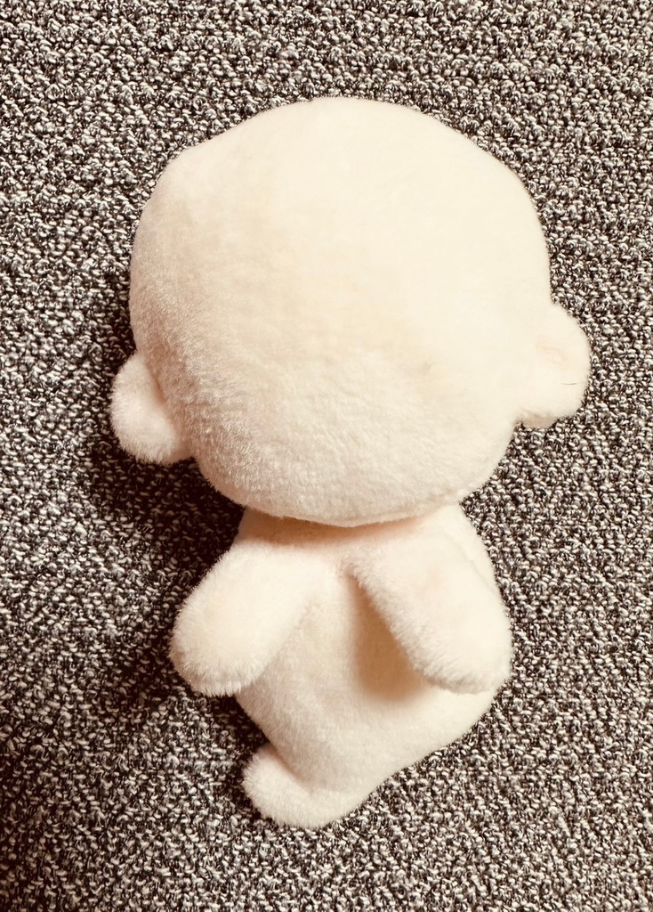 【10cm】ちびおばけぬい(ちびばけぬい) ちび人魚ぬい 型紙 作り方説明書付き