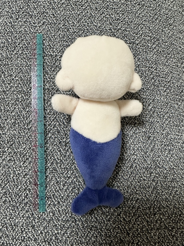 【10cm】ちびおばけぬい(ちびばけぬい) ちび人魚ぬい 型紙 作り方説明書付き