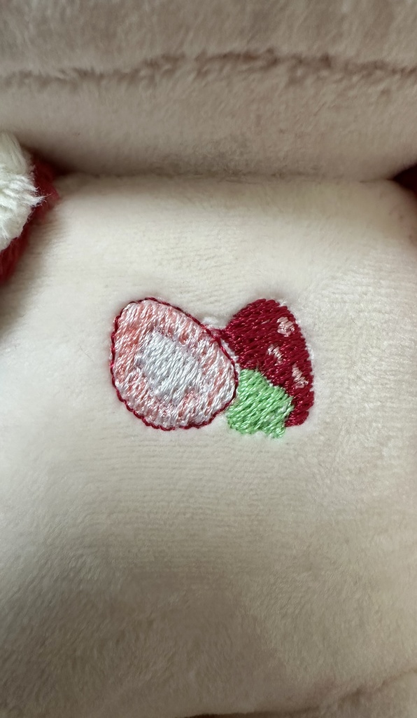 【20cm】自作ぬいぐるみ いちご練乳