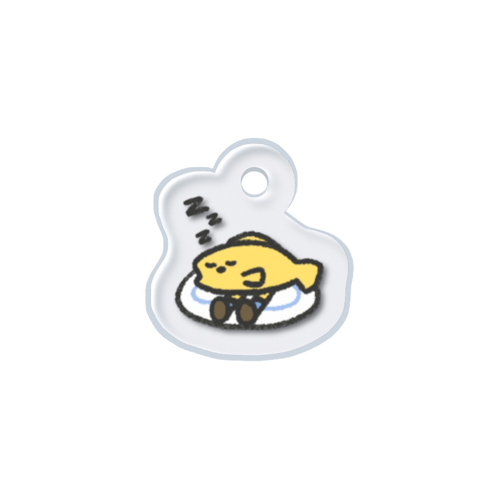 歩け!しらすくん すやすや