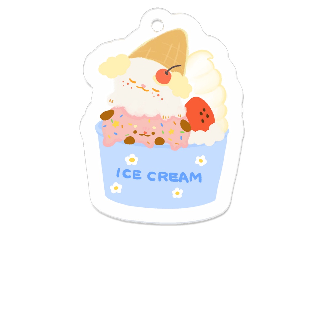 ふわんふわんアイスクリーム
