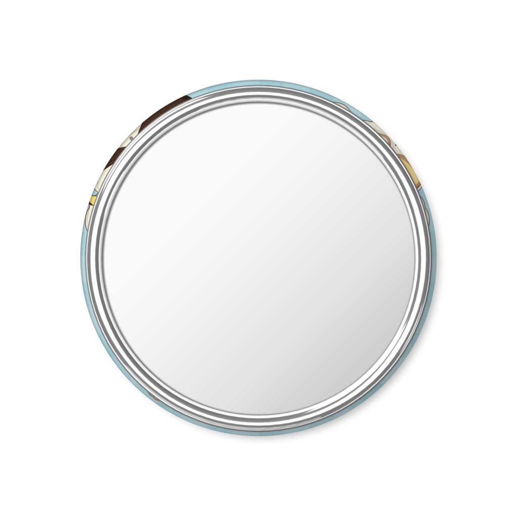 円円愛プリンメイド衣装 缶ミラー