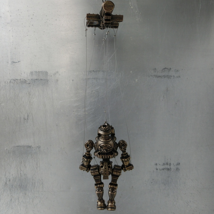 合金製マリオネット SMOKY DOG BRASS