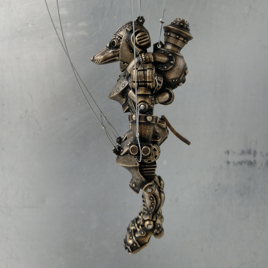 合金製マリオネット SMOKY DOG BRASS