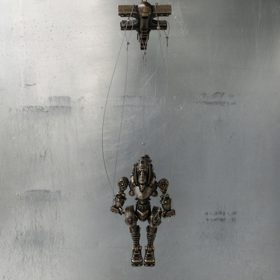 合金製マリオネット SMOKY DOG BRASS