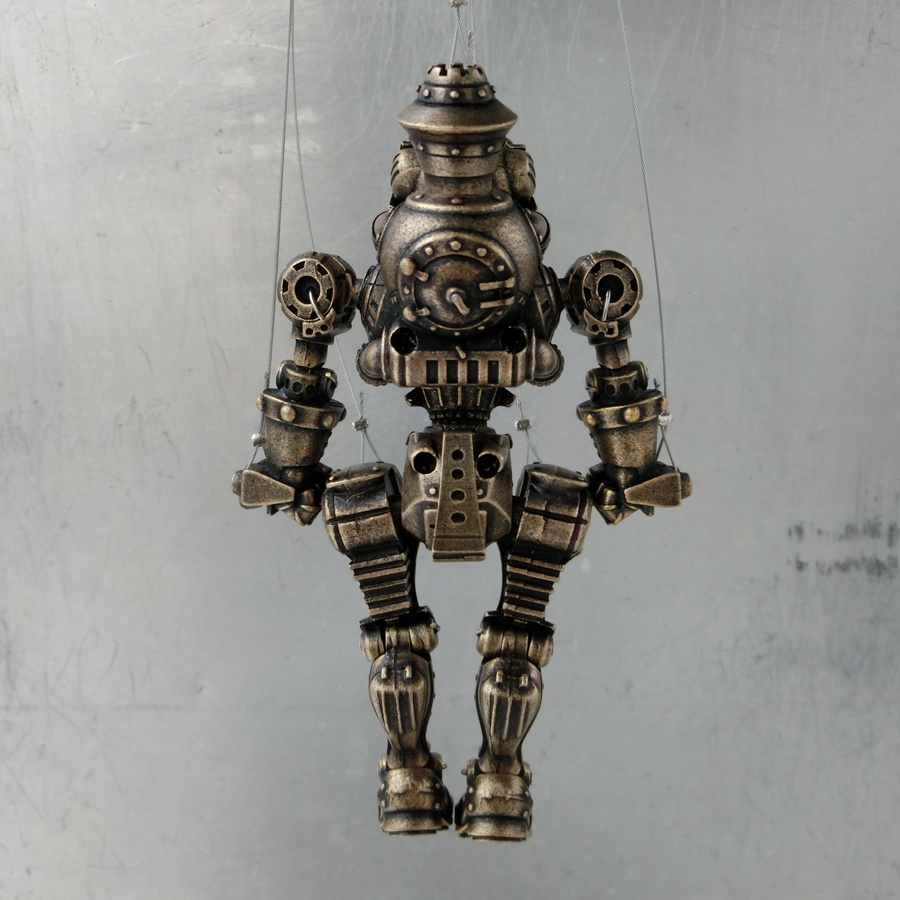 合金製マリオネット SMOKY DOG BRASS