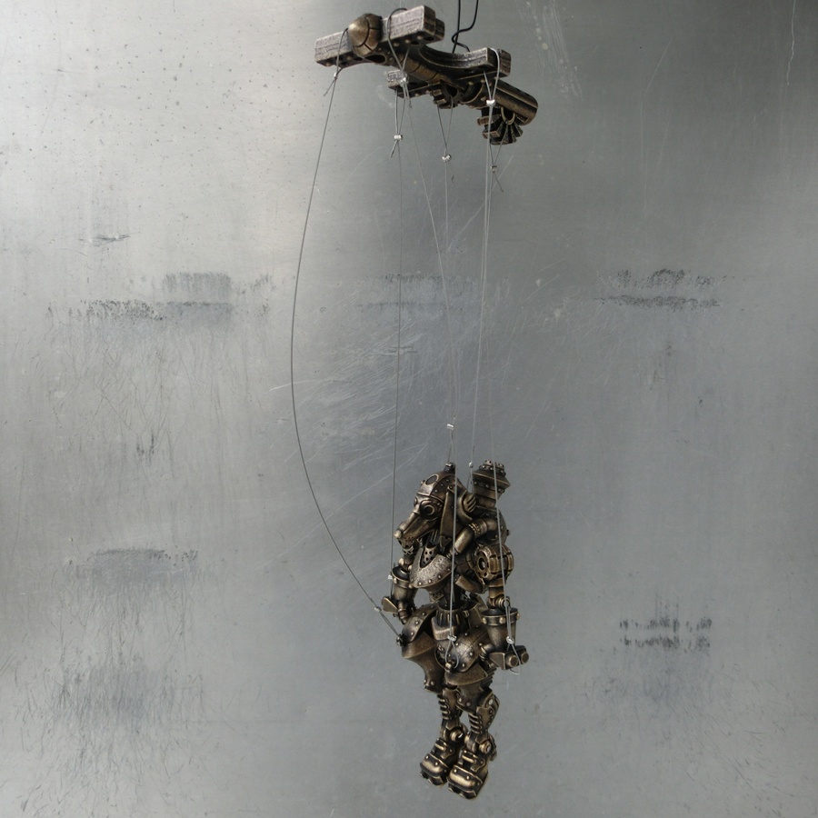合金製マリオネット SMOKY DOG BRASS