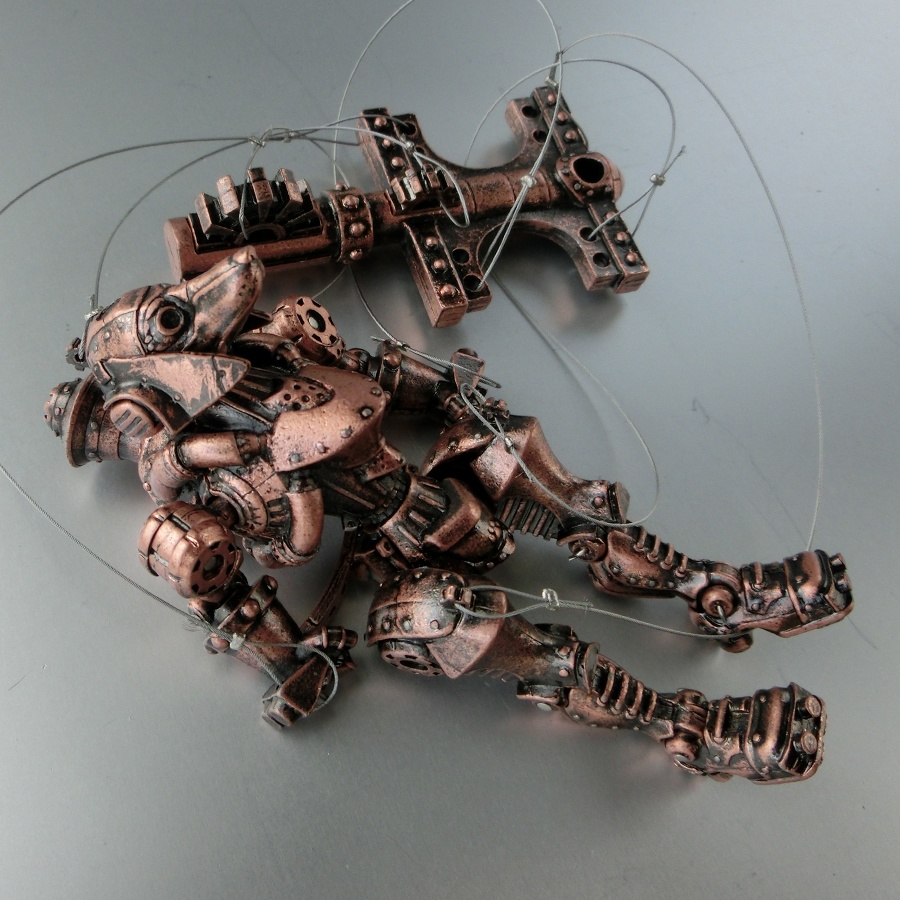 合金製マリオネット SMOKY DOG COPPER