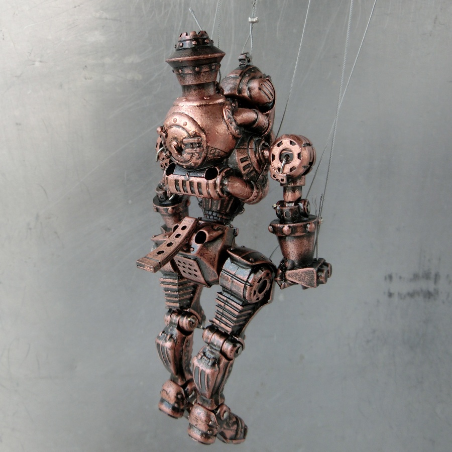 合金製マリオネット SMOKY DOG COPPER