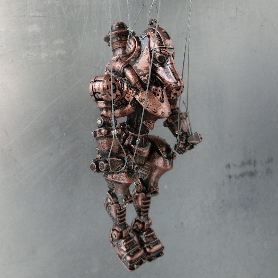 合金製マリオネット SMOKY DOG COPPER