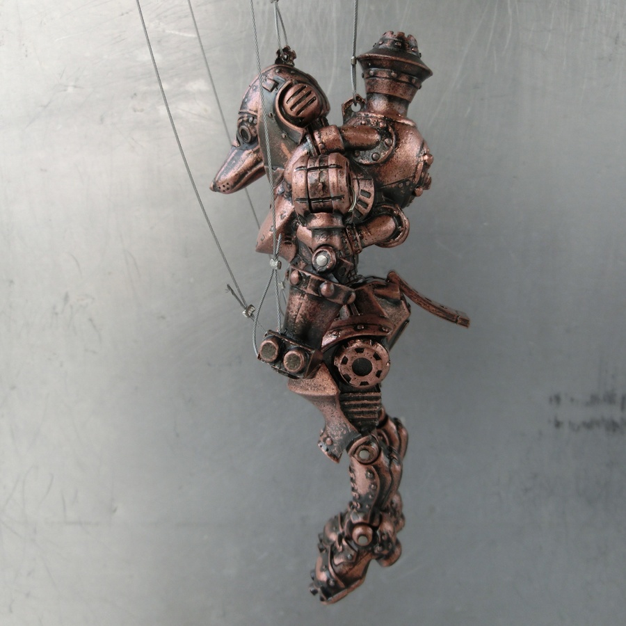 合金製マリオネット SMOKY DOG COPPER