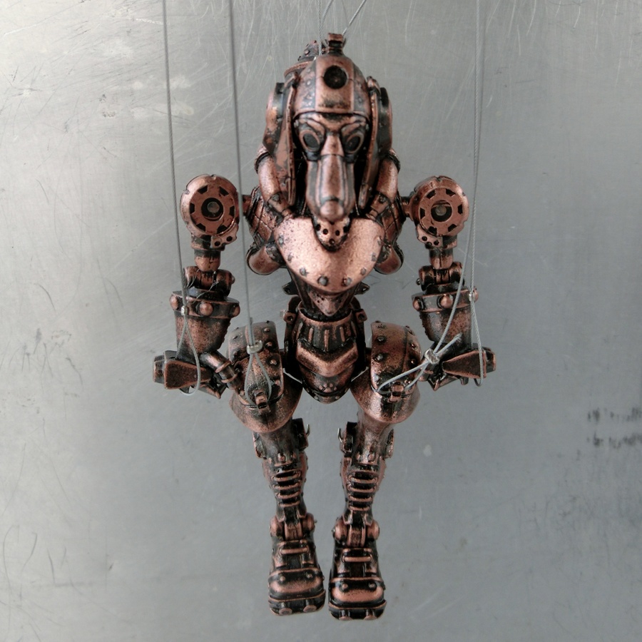 合金製マリオネット SMOKY DOG COPPER