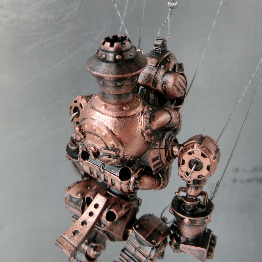 合金製マリオネット SMOKY DOG COPPER