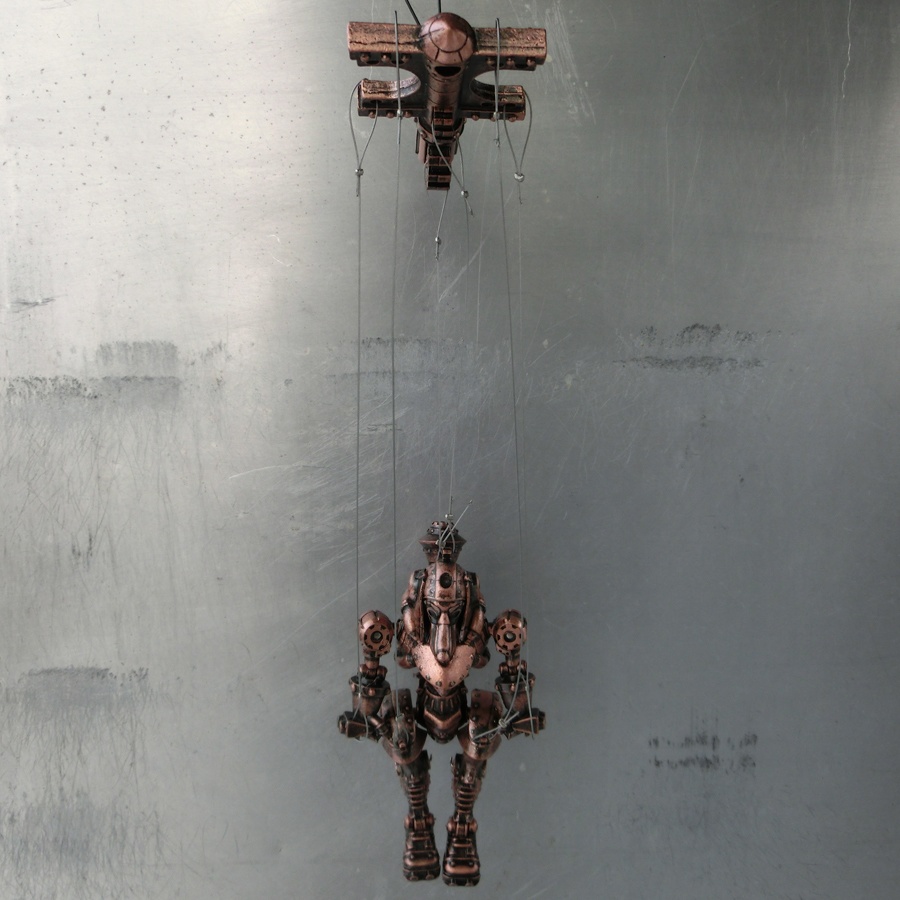 合金製マリオネット SMOKY DOG COPPER