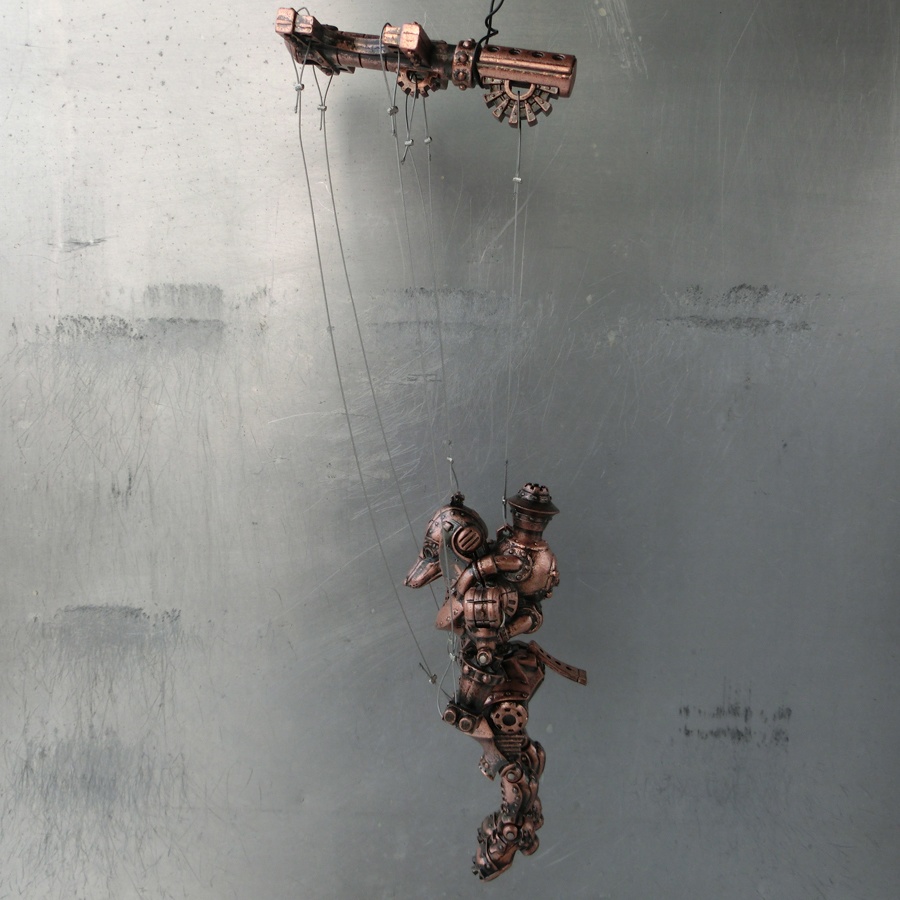 合金製マリオネット SMOKY DOG COPPER