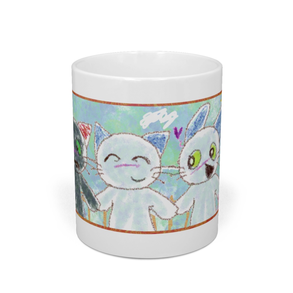 ぽかぽかティーチくんおともだちマグカップ