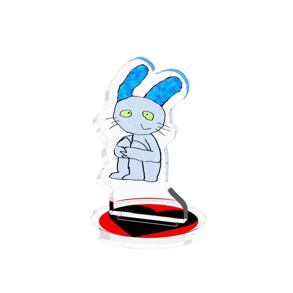 ねこのティーチくん おすわりアクリルフィギュア