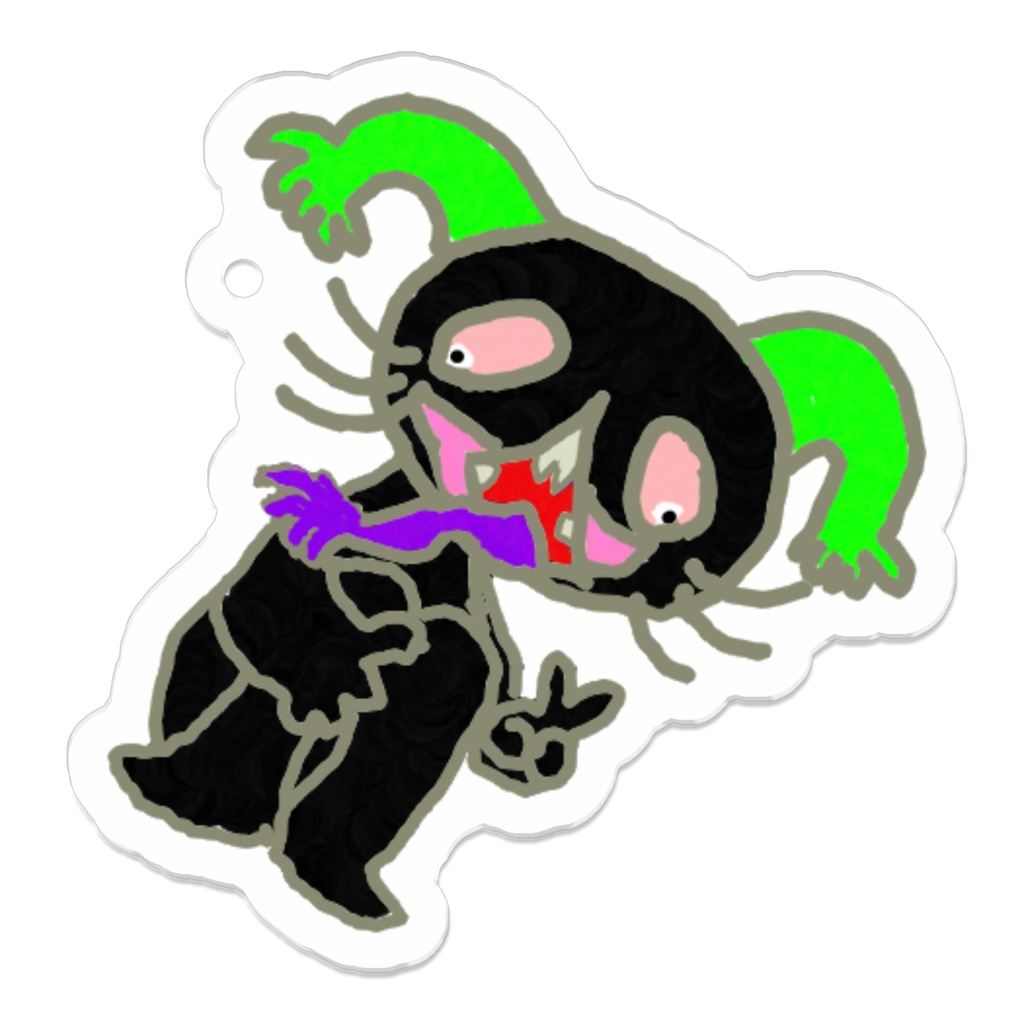 だださんコロコロアクキー