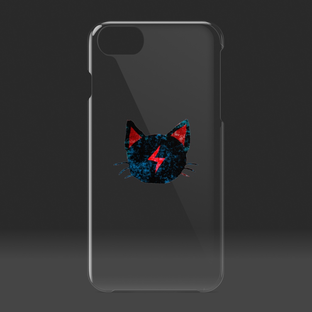 MUSICマークティーチくんズクリアiPhoneケース