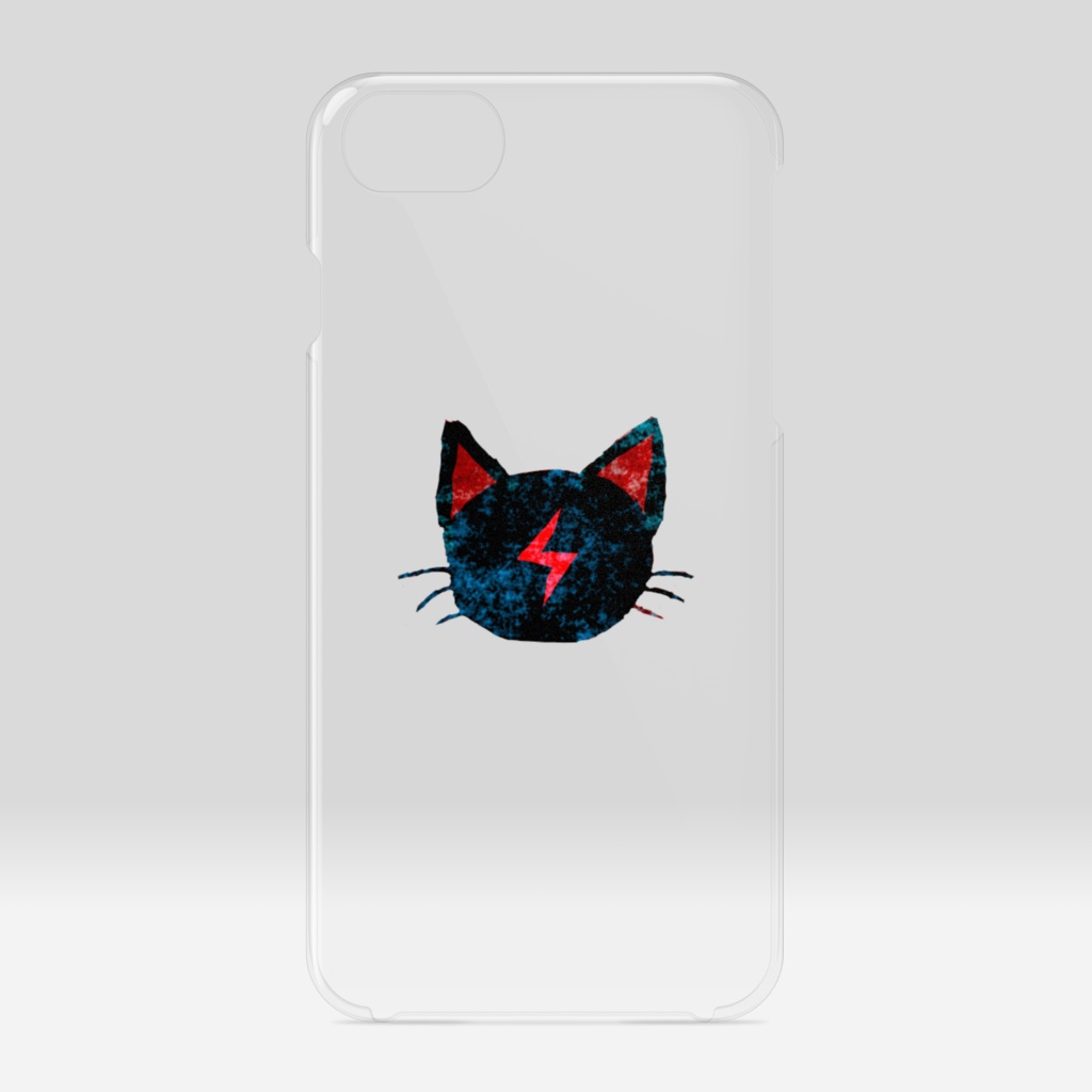 MUSICマークティーチくんズクリアiPhoneケース