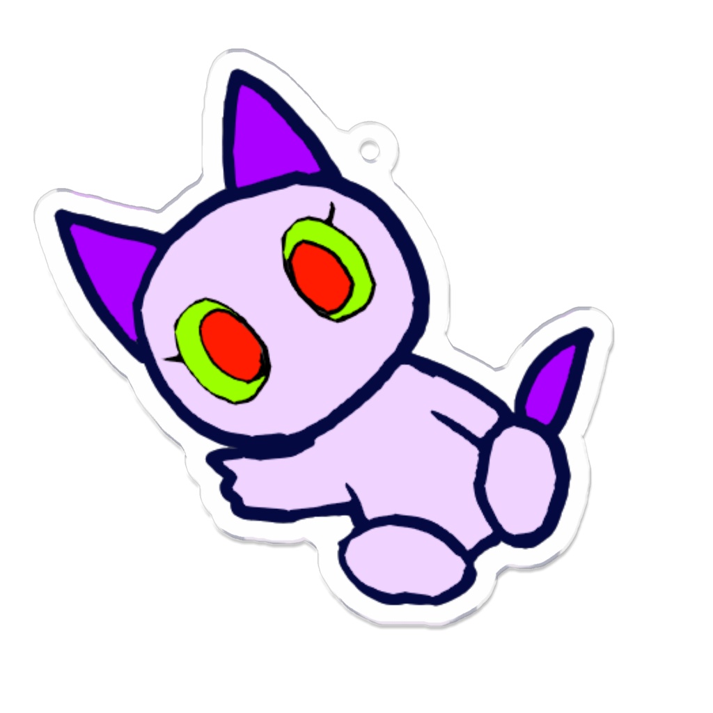 デリートちゃんコロコロアクキー