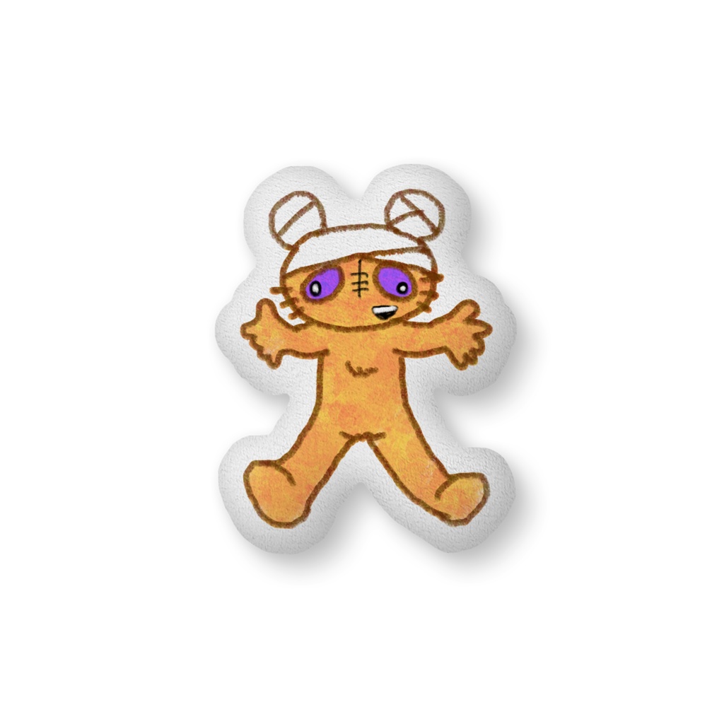 ねこのティーチくんハグハグ！クッション　～ボツくん～
