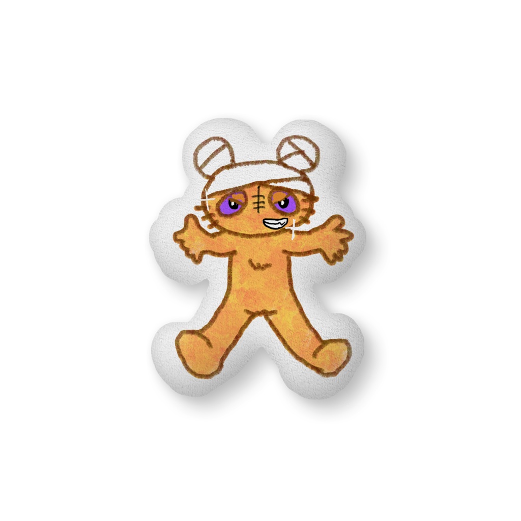 ねこのティーチくんハグハグ!クッション ~ボツくん~