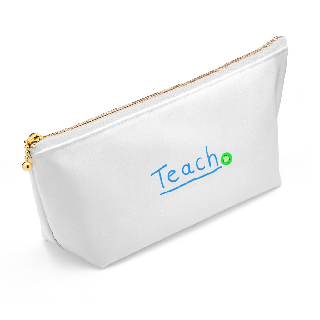 ねこのティーチくん デザインポーチ ~ティーチくん~