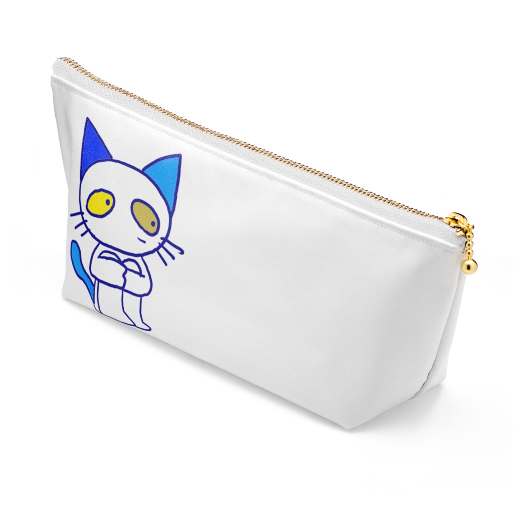 ねこのティーチくん デザインポーチ ~ティーチくん~
