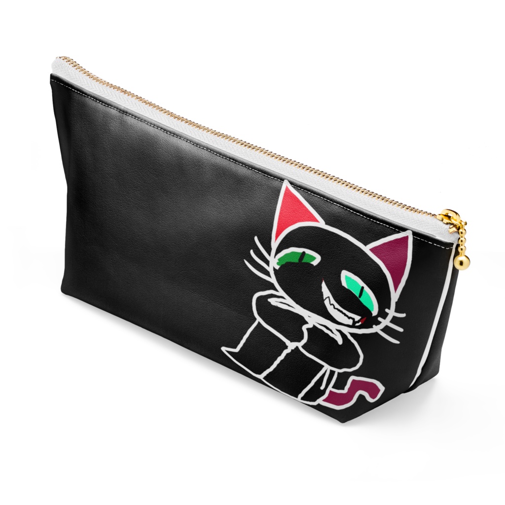 ねこのティーチくん デザインポーチ ~コバヤシくん~