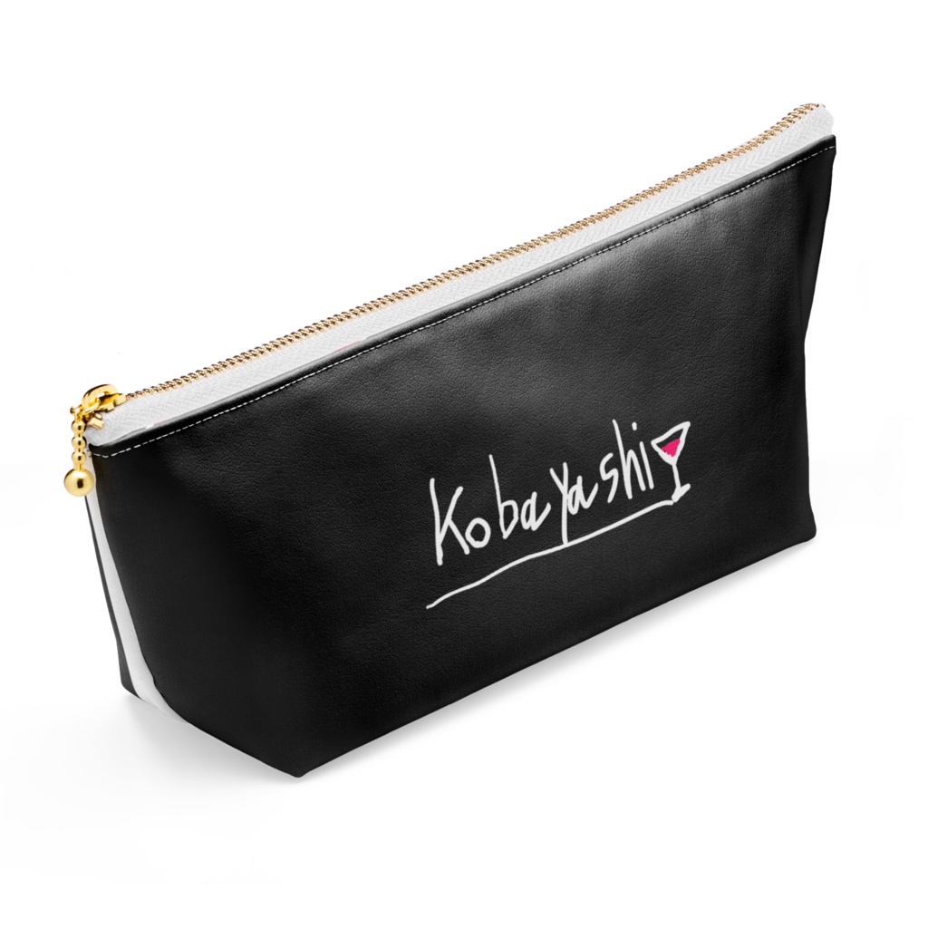 ねこのティーチくん デザインポーチ ~コバヤシくん~